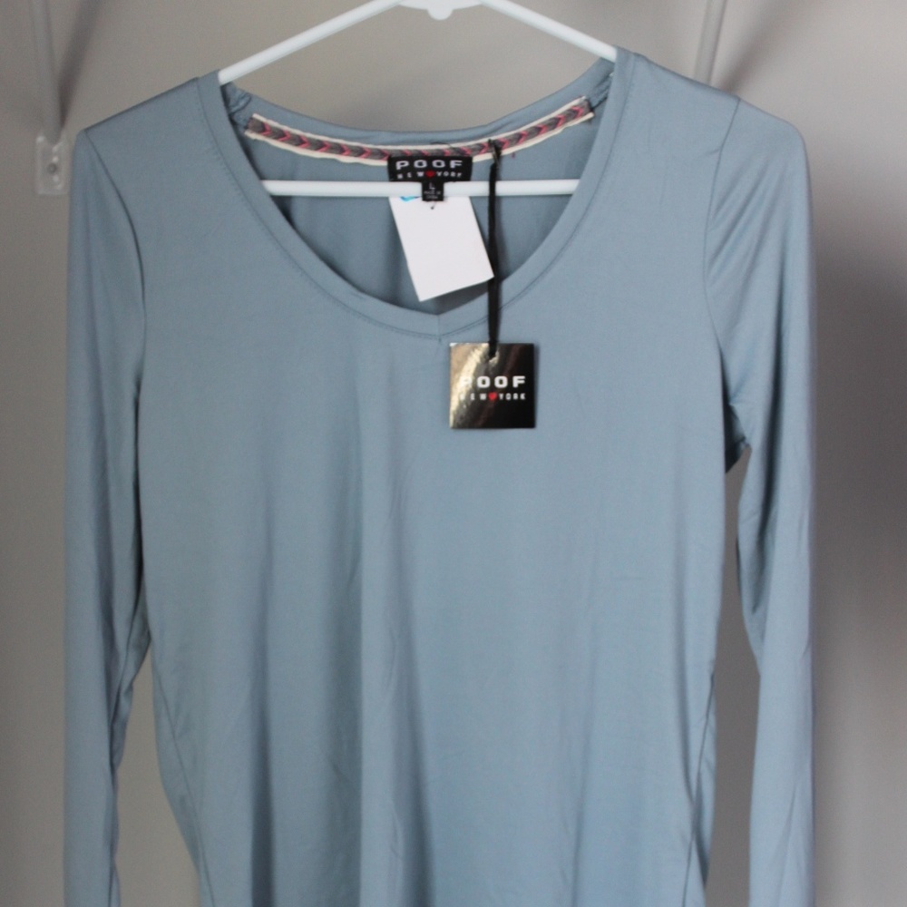 NWOT Poof long sleeve tee